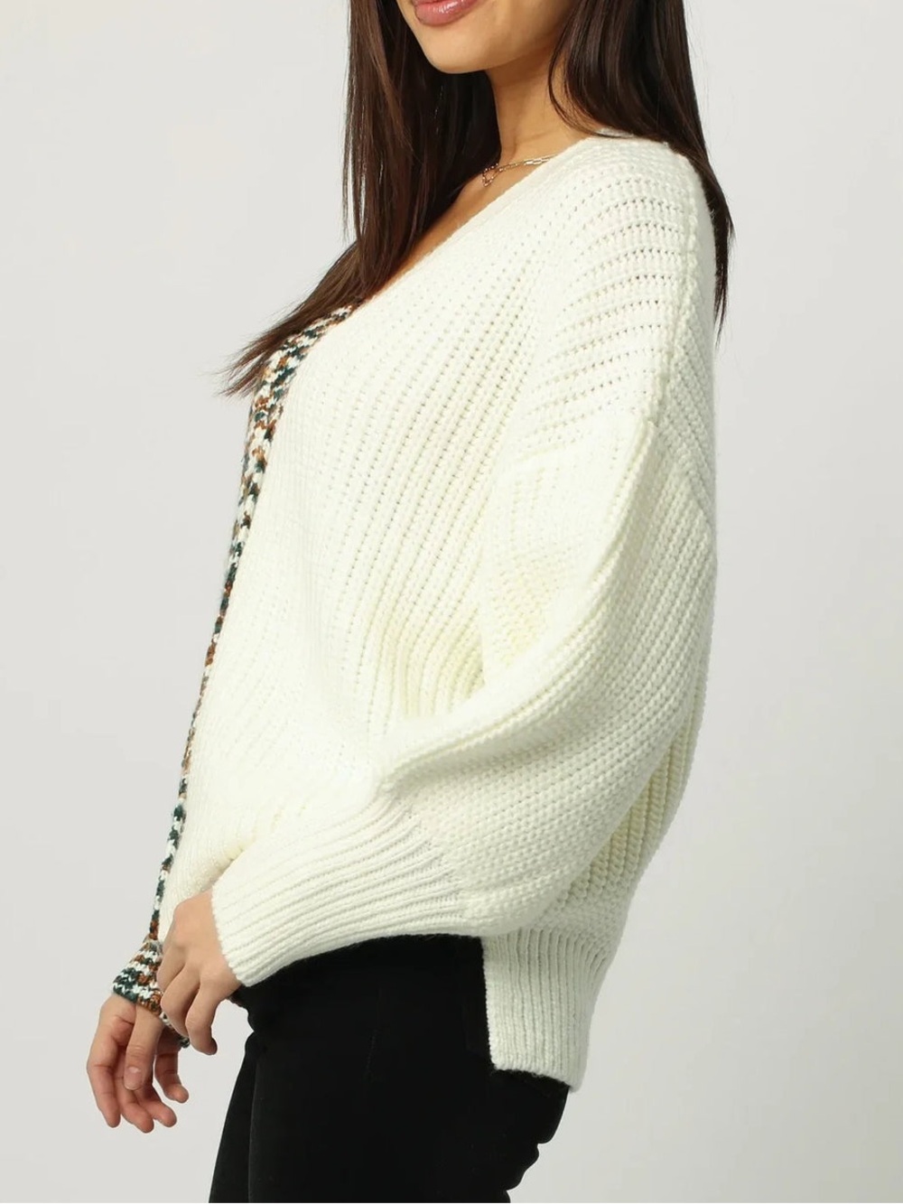 NWT $161 Anthropologie DEAR JOHN Charli Cardigan XL - Picture 3 of 9